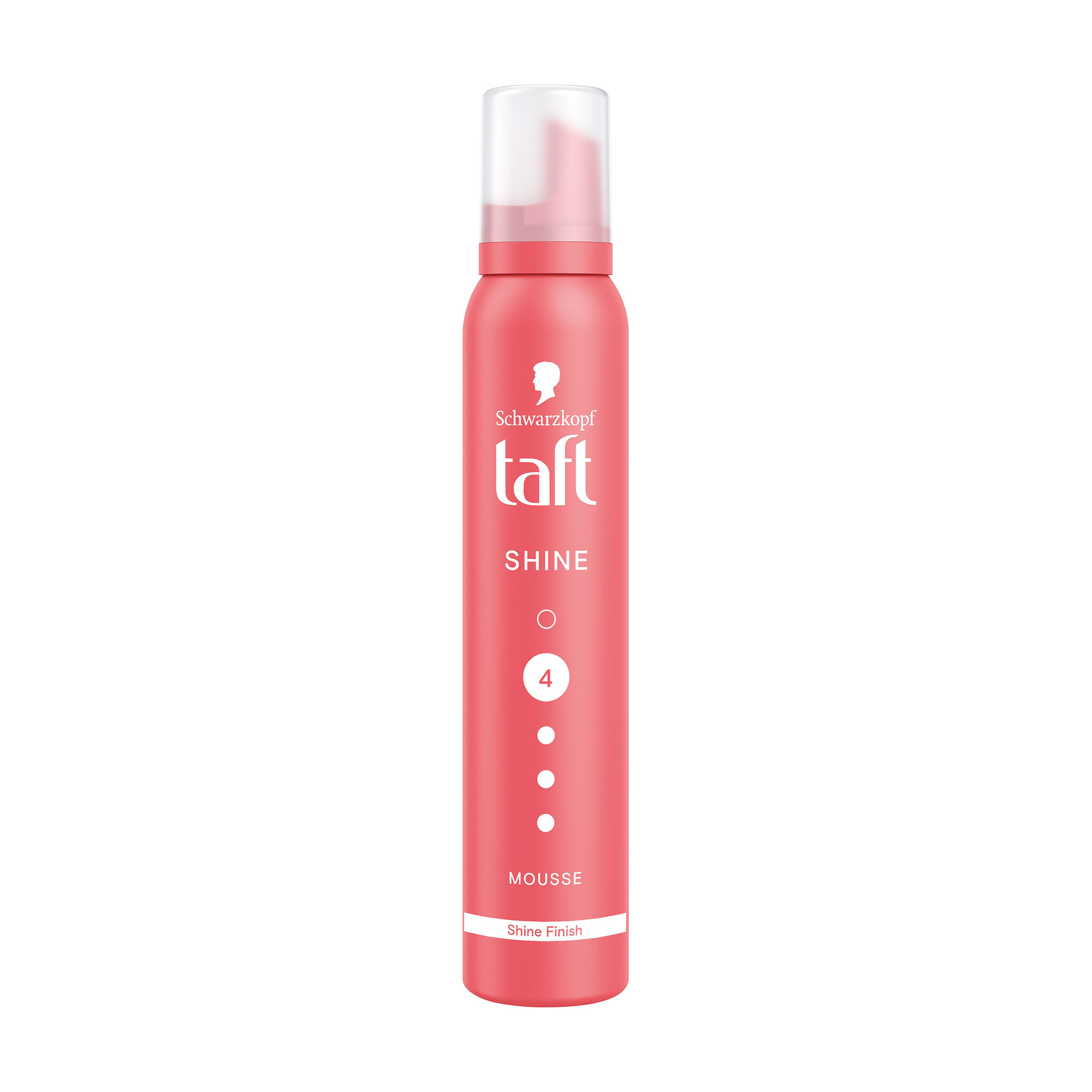 Уцінка! Пінка для укладання волосся Taft Shine Mousse Hold 4 Сильна фіксація, 200 мл