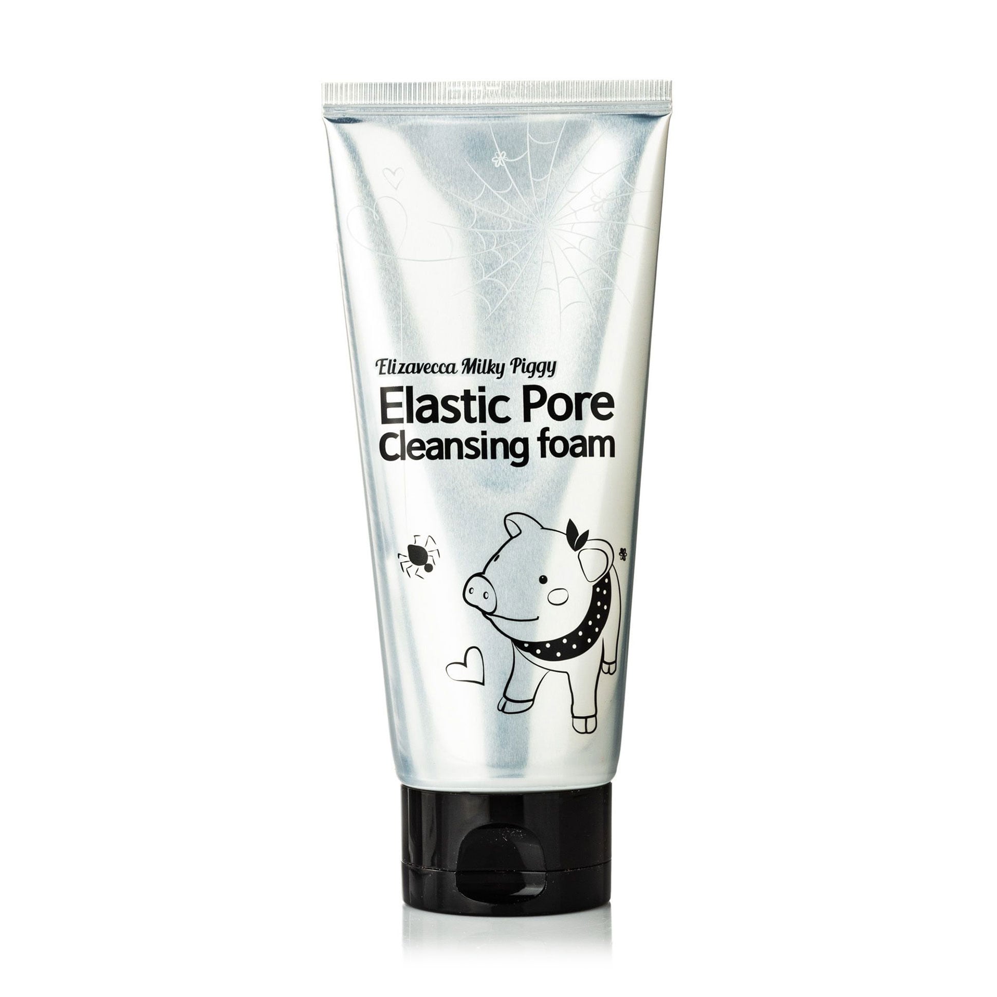 Уцінка! Пінка для вмивання та очищення пор Elizavecca Milky Piggy Elastic Pore Cleansing Foam, 120 мл